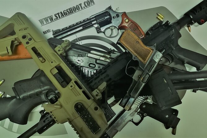 Shooting package 70 - Choosing eight guns from different categories (and how 70 bullets plays out)