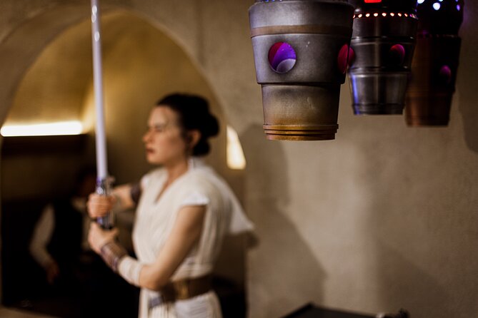 Star Wars story Museum Ticket Pass - Interactive story elements, light effects, and custom robots