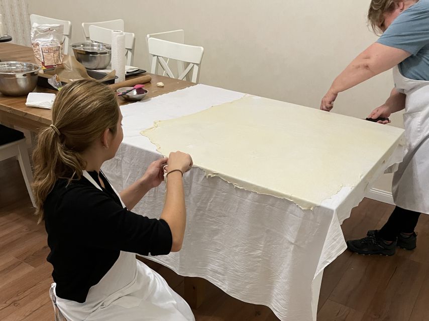 Stretched Strudel Making Class with 2 Different Fillings - Who This Class Fits Best (And Who Might Want Something Else)