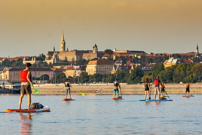 SUP Budapest: Sunset tour - Sunset SUP on the Danube, the view upgrade you will actually feel