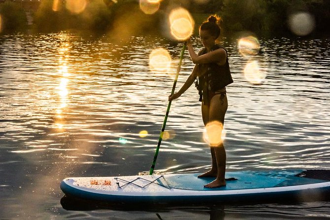 SUP Budapest: Sunset tour - The finish at Döbrentei tér, and why you should plan for wet and awkward
