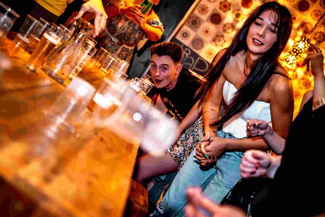 The Original Budapest Pub Crawl – Free Shots, Games & VIP Entry - Budapest Pub Crawl Starts at Becketts, With an Umbrella