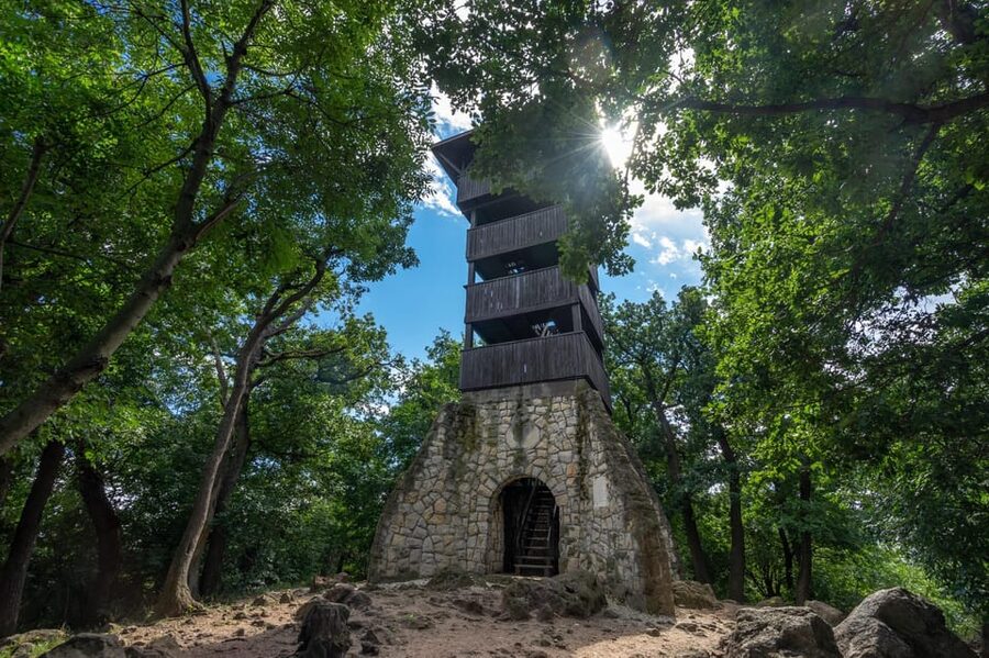 Walk to recent and aged spiritual sanctuaries near Budapest - Leaving the church: a short walk back, then the drive to St. Paul’s ruins
